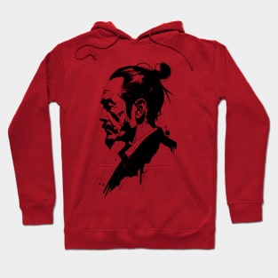 Profile of a Samurai Hoodie